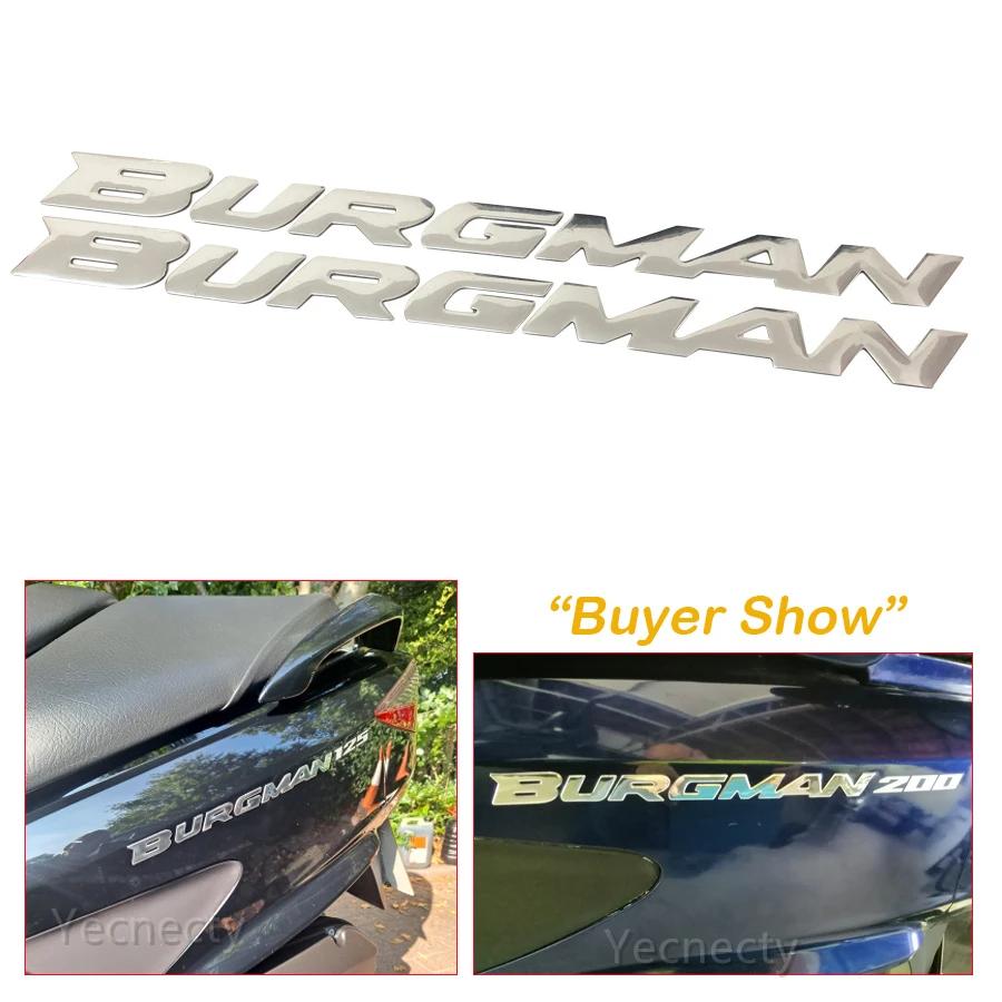 Yecnecty 1 Set 3D ũ    Į  ݻ ƼĿ Suzuki Burgman AN125 AN200 AN400 AN650